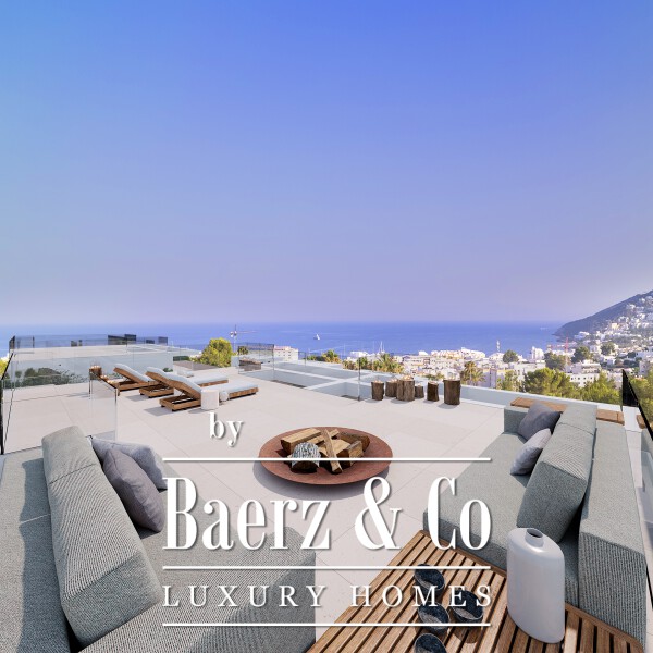 photo 1 8 luxury villas on the top of Santa Eulalia town