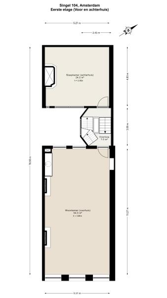 Floor Plan 7 - Singel 104 A