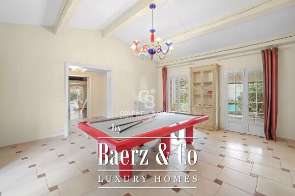 photo 8 MOUGINS: CLOSE TO INTERNATIONAL SCHOOLS - PROVENCAL VILLA 5 BEDROOMS WITH POOL AND MAGNIFICENT LANDSCAPED LAND