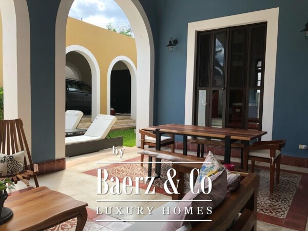 photo 1 Hacienda style house in the historic center of Merida, fully furnished