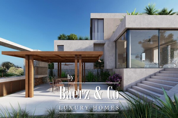 photo 2 Rogoznica, Ražanj, NEW BUILD, modern villa with a sea view