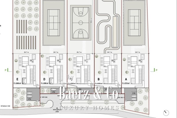 photo 11 Istria, Labin - top modern villa D, heated pool 48 m2, 2365 m2 of landscaped garden