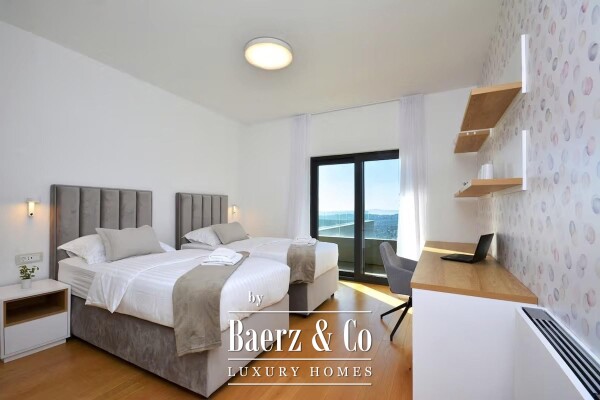 photo 4 Klis above Split a villa with swimming pool, garage and summer kitchen with sea view