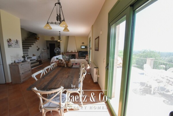 photo 17 Tuscan-Style Villa in Amarynthos with Panoramic Sea & Mountain Views