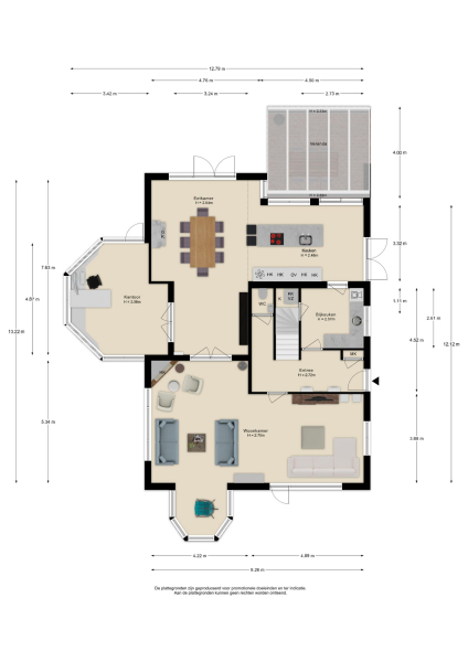 Floor Plan 1 - Jachtlaan 164